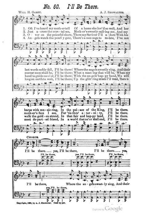 The Harp of Glory: The Best Old Hymns, the Best New Hymns, the cream of song for all religious work and workship (With supplement) page 60