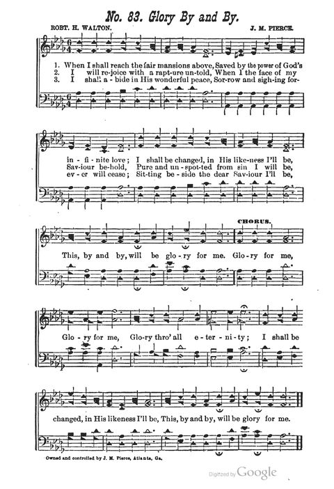 The Harp of Glory: The Best Old Hymns, the Best New Hymns, the cream of song for all religious work and workship (With supplement) page 83