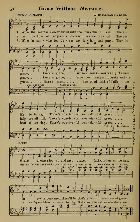 Hymns of His Grace: No. 1 page 68