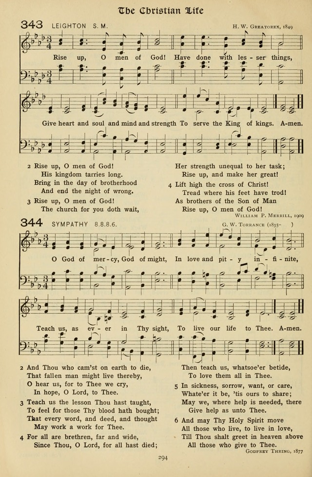 The Hymnal of Praise page 295