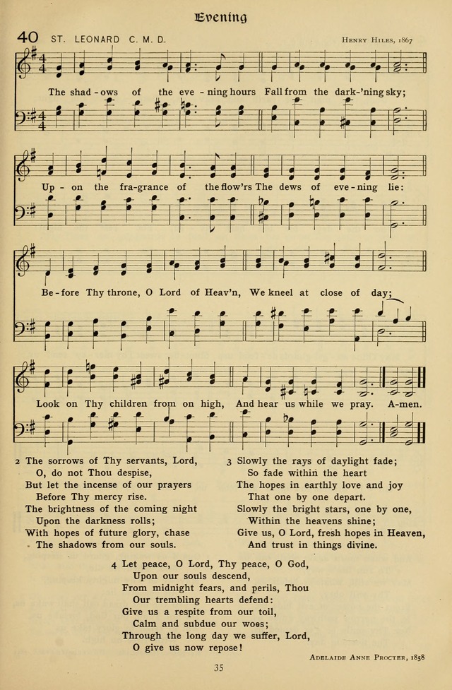 The Hymnal of Praise page 36