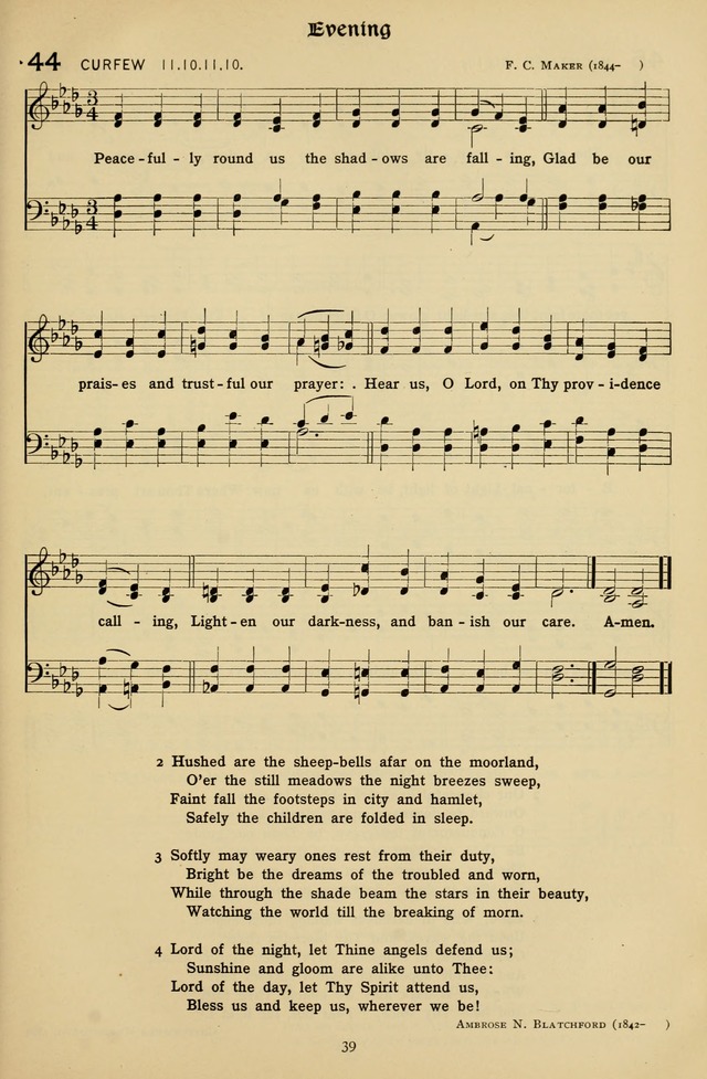 The Hymnal of Praise page 40