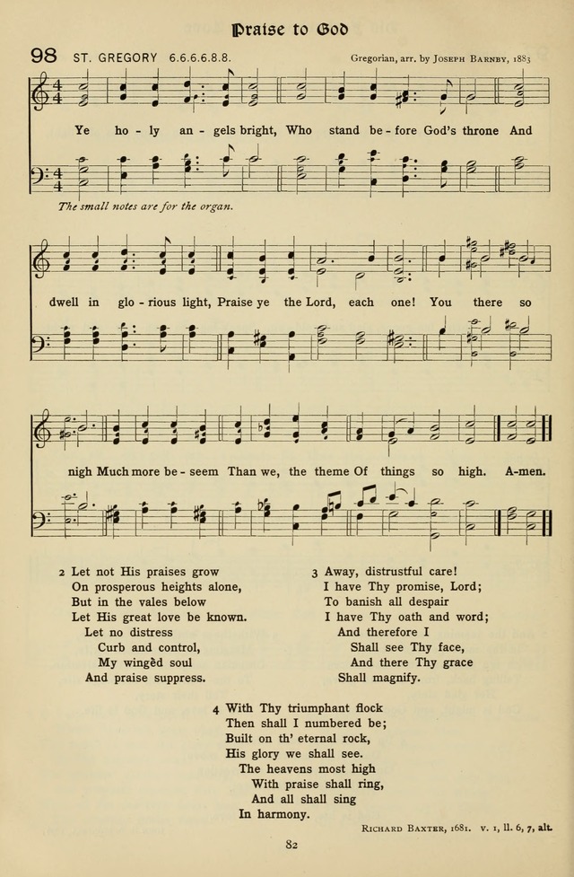 The Hymnal of Praise page 83