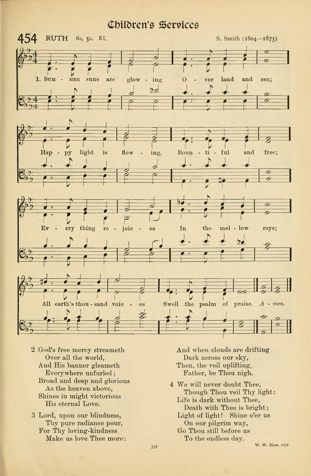 Hymns of Worship and Service page 331