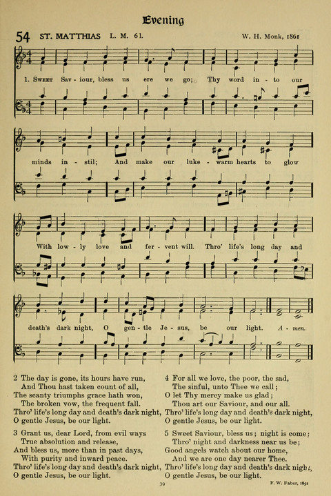 Hymns of Worship and Service: (12th ed.) page 39