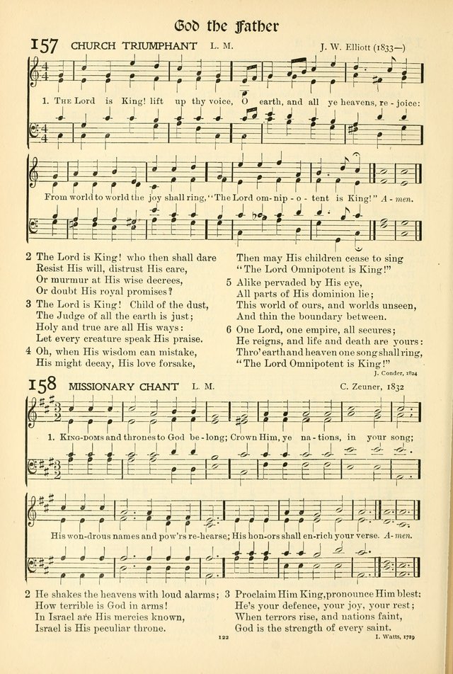 In Excelsis: Hymns with Tunes for Christian Worship. 7th ed. page 124