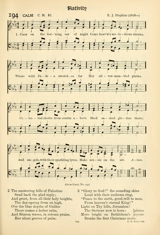 In Excelsis: Hymns with Tunes for Christian Worship. 7th ed. page 155