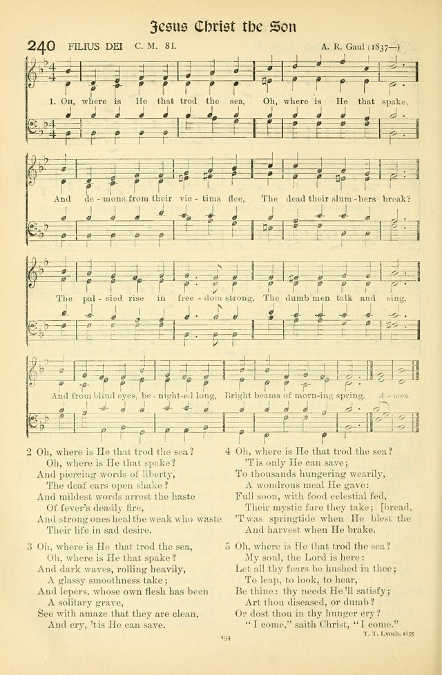 In Excelsis: Hymns with Tunes for Christian Worship. 7th ed. page 196