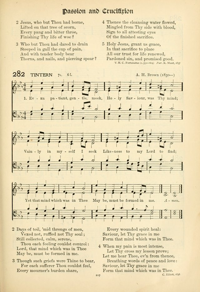 In Excelsis: Hymns with Tunes for Christian Worship. 7th ed. page 229