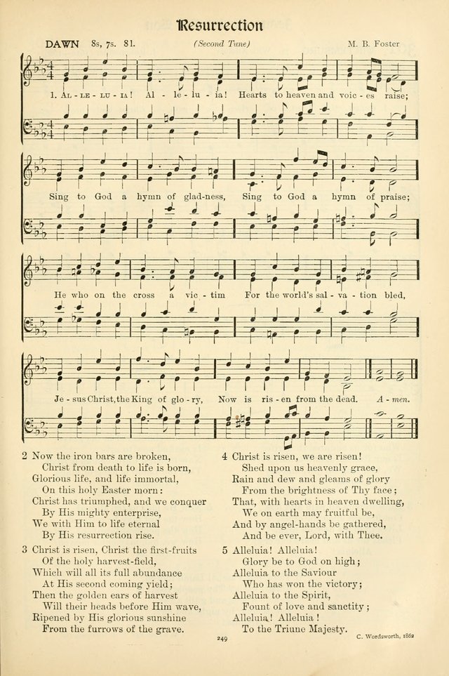 In Excelsis: Hymns with Tunes for Christian Worship. 7th ed. page 253