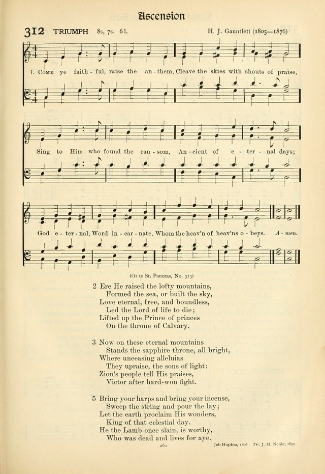 In Excelsis: Hymns with Tunes for Christian Worship. 7th ed. page 265