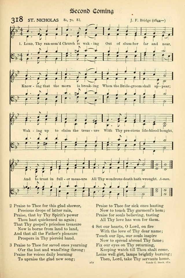 In Excelsis: Hymns with Tunes for Christian Worship. 7th ed. page 271