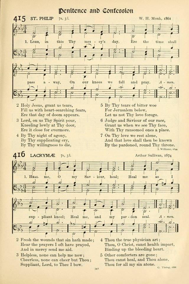 In Excelsis: Hymns with Tunes for Christian Worship. 7th ed. page 347