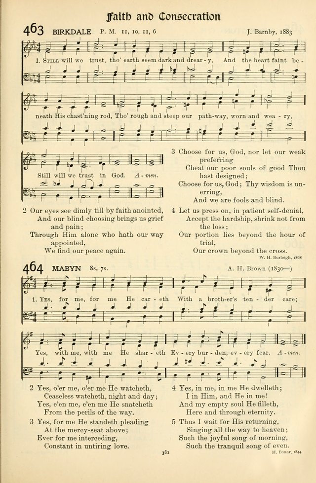 In Excelsis: Hymns with Tunes for Christian Worship. 7th ed. page 387