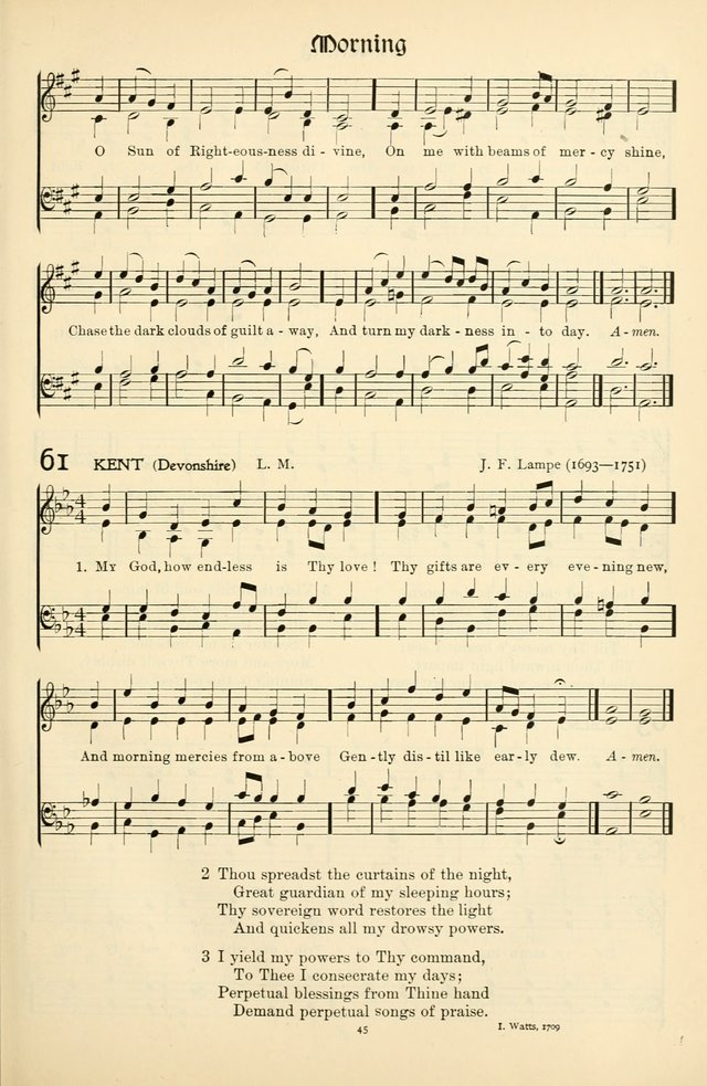 In Excelsis: Hymns with Tunes for Christian Worship. 7th ed. page 45