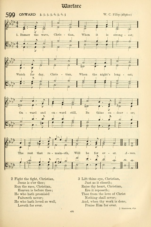 In Excelsis: Hymns with Tunes for Christian Worship. 7th ed. page 487