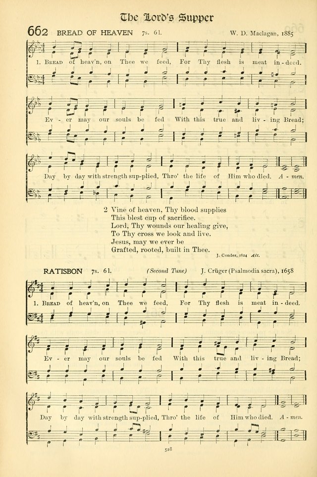 In Excelsis: Hymns with Tunes for Christian Worship. 7th ed. page 536