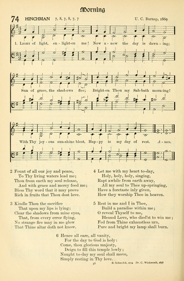 In Excelsis: Hymns with Tunes for Christian Worship. 7th ed. page 56