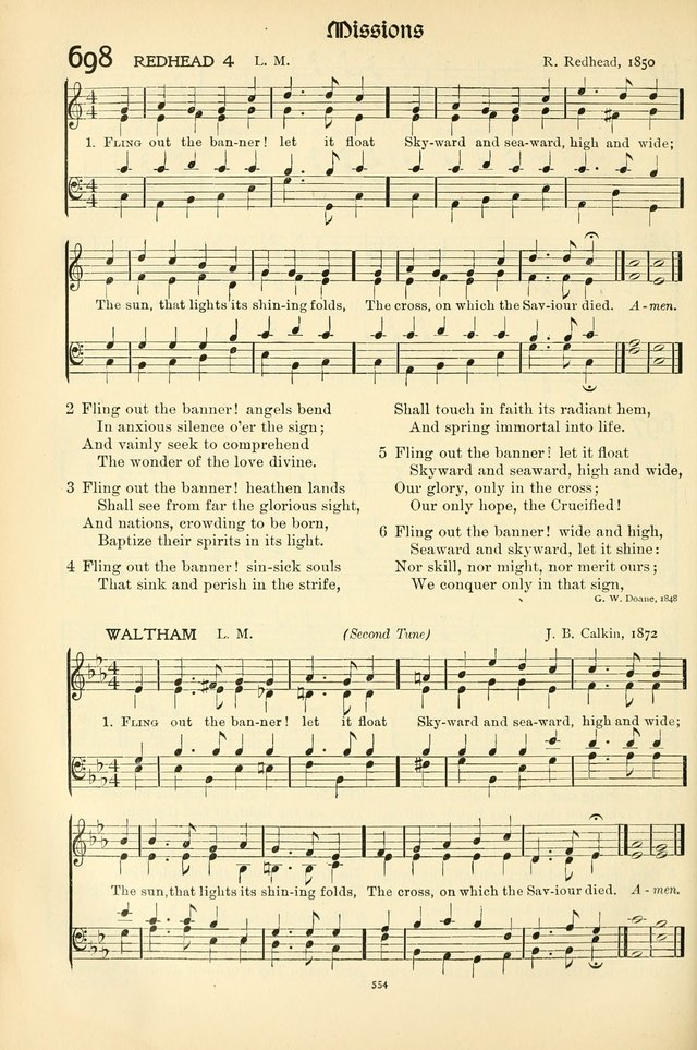 In Excelsis: Hymns with Tunes for Christian Worship. 7th ed. page 562