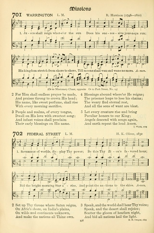 In Excelsis: Hymns with Tunes for Christian Worship. 7th ed. page 564