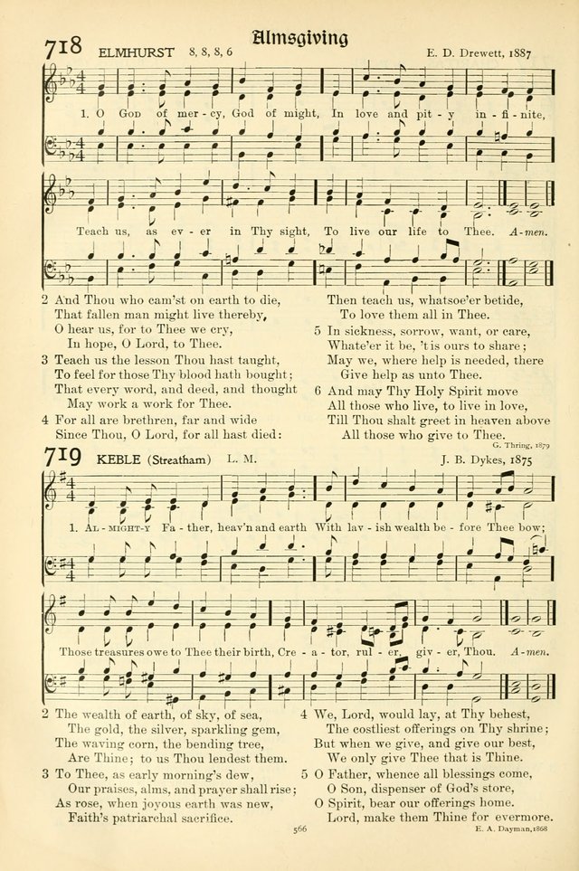 In Excelsis: Hymns with Tunes for Christian Worship. 7th ed. page 574