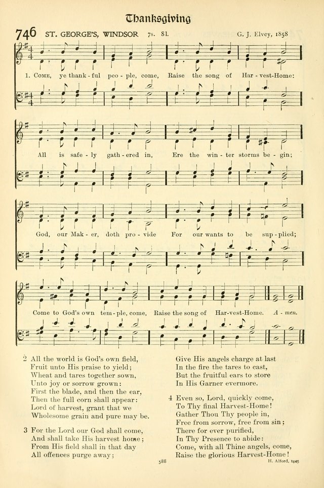 In Excelsis: Hymns with Tunes for Christian Worship. 7th ed. page 596