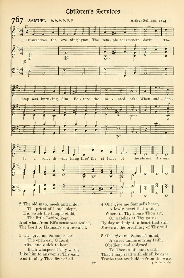 In Excelsis: Hymns with Tunes for Christian Worship. 7th ed. page 613