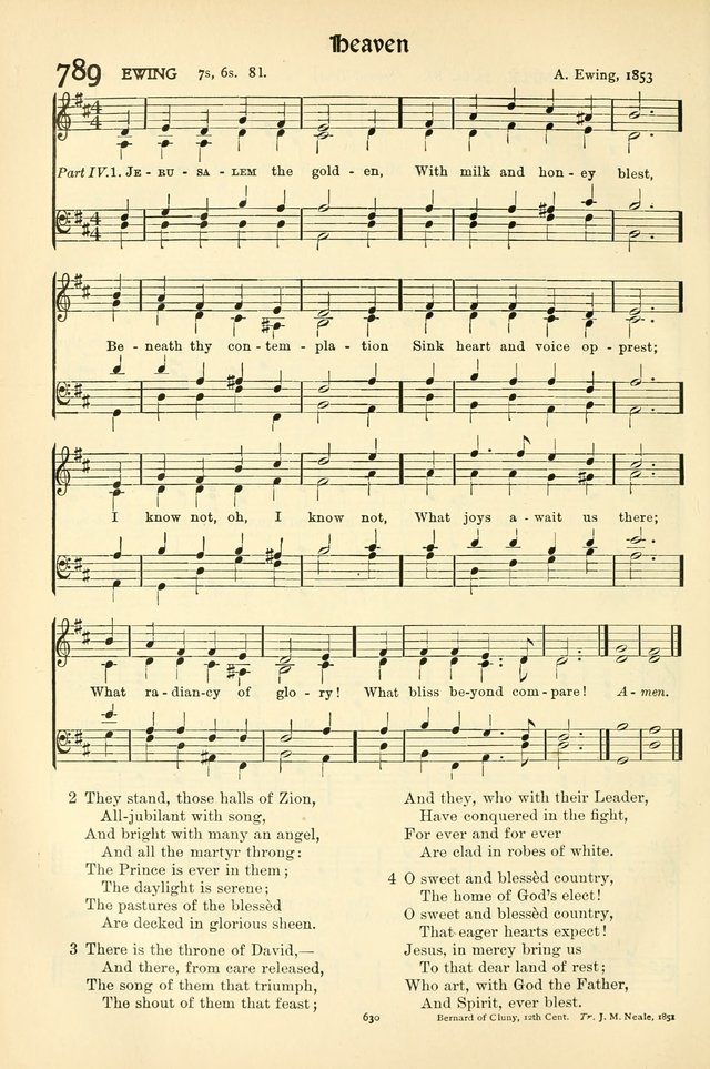 In Excelsis: Hymns with Tunes for Christian Worship. 7th ed. page 640