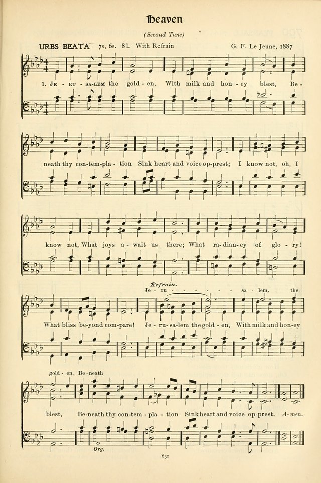 In Excelsis: Hymns with Tunes for Christian Worship. 7th ed. page 641