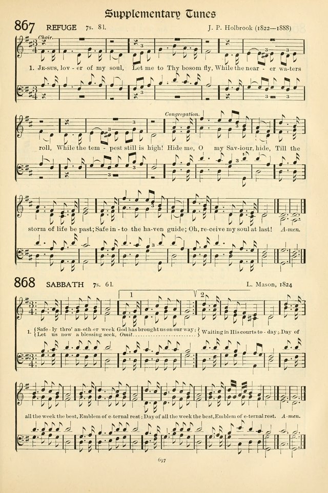 In Excelsis: Hymns with Tunes for Christian Worship. 7th ed. page 707