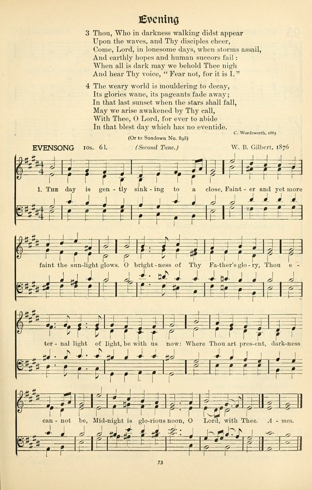 In Excelsis: Hymns with Tunes for Christian Worship. 7th ed. page 73