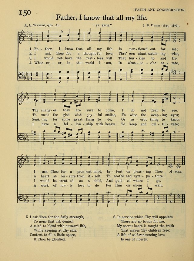 In Excelsis for School and Chapel page 149