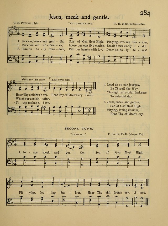 In Excelsis for School and Chapel page 280
