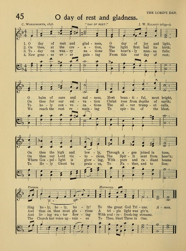 In Excelsis for School and Chapel page 43