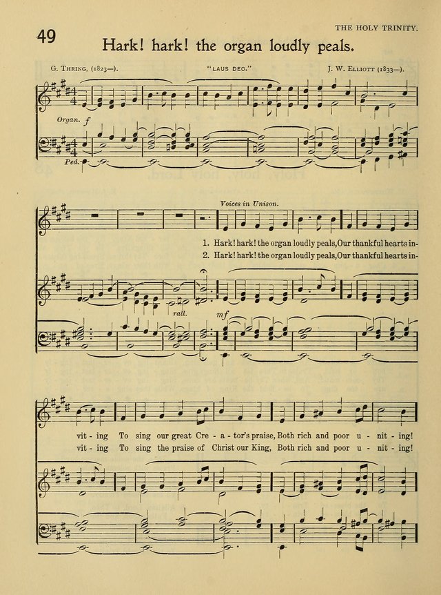 In Excelsis for School and Chapel page 47