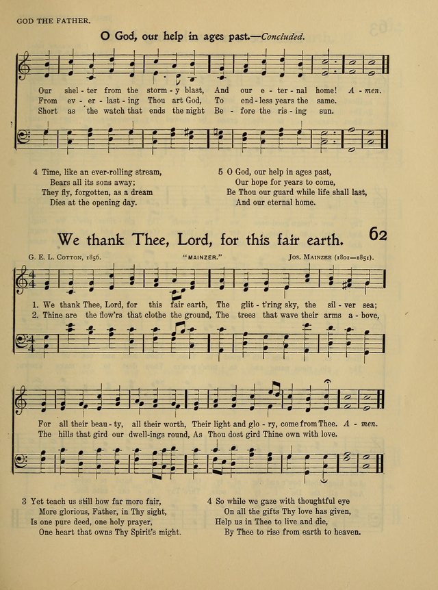 In Excelsis for School and Chapel page 60