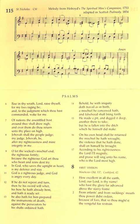 The Irish Presbyterian Hymnbook page 13