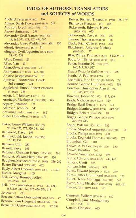 The Irish Presbyterian Hymnbook page 1835