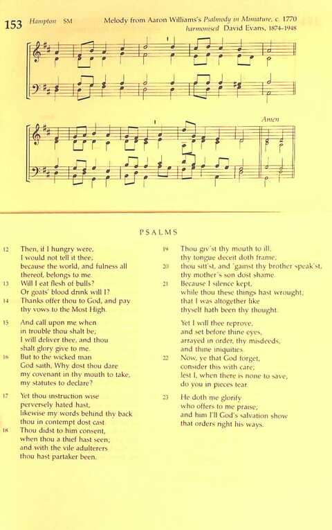 The Irish Presbyterian Hymnbook page 185