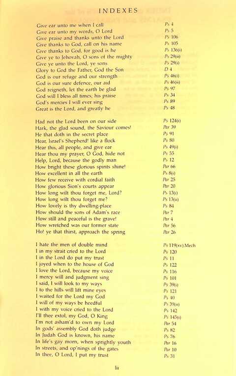 The Irish Presbyterian Hymnbook page 1870