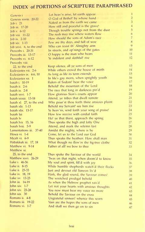 The Irish Presbyterian Hymnbook page 1876