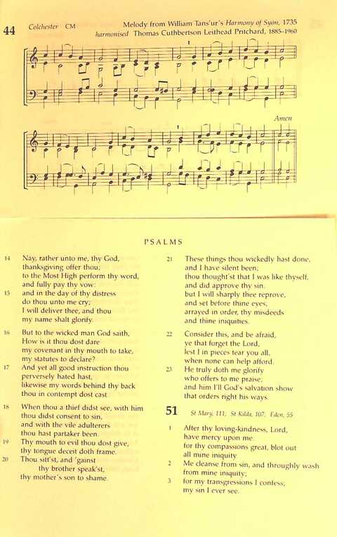 The Irish Presbyterian Hymnbook page 189