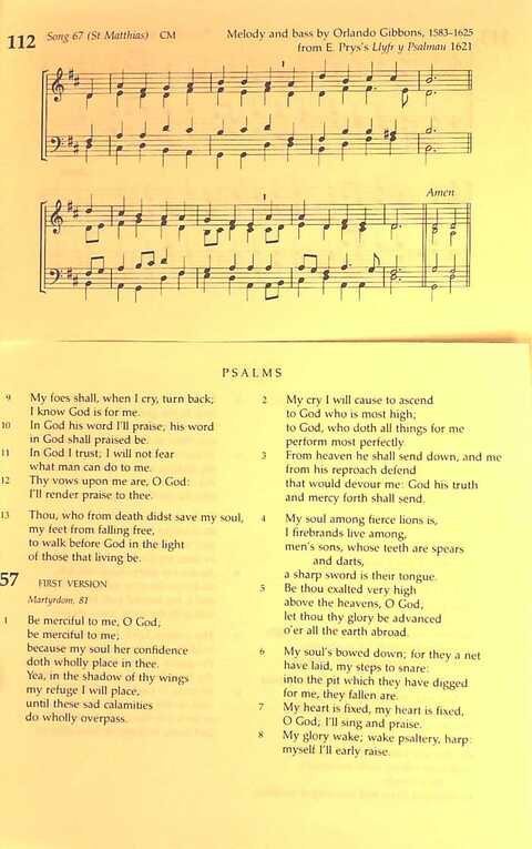 The Irish Presbyterian Hymnbook page 210