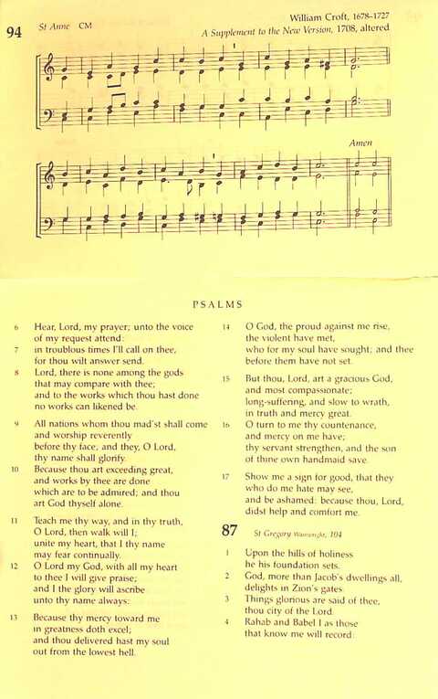 The Irish Presbyterian Hymnbook page 314