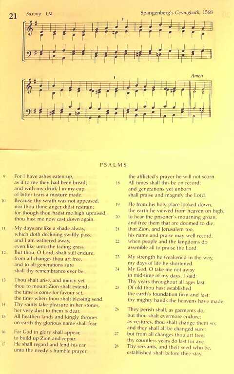 The Irish Presbyterian Hymnbook page 383
