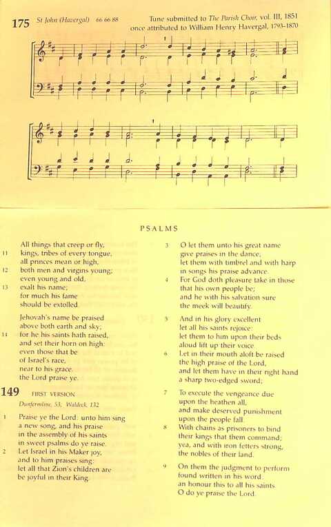 The Irish Presbyterian Hymnbook page 607