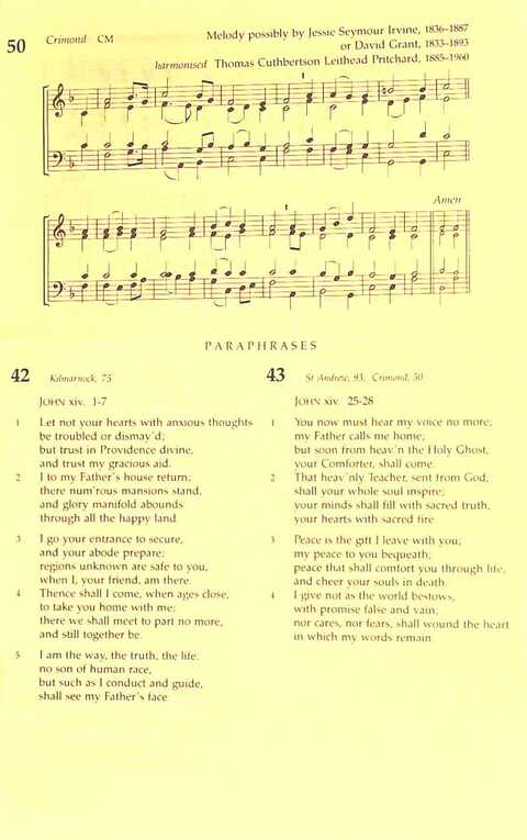 The Irish Presbyterian Hymnbook page 701