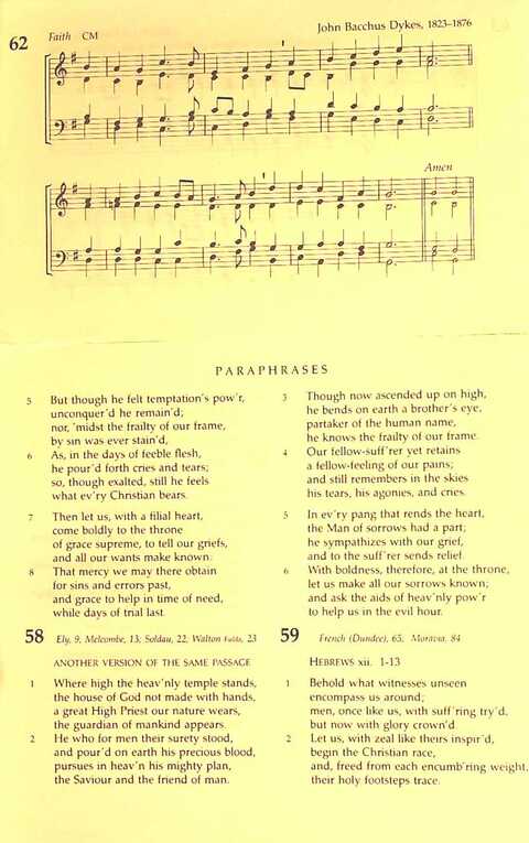 The Irish Presbyterian Hymnbook page 735