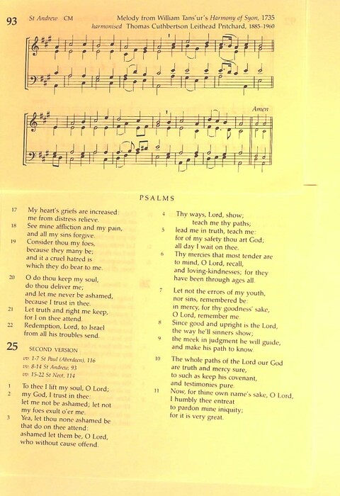 The Irish Presbyterian Hymnbook page 88