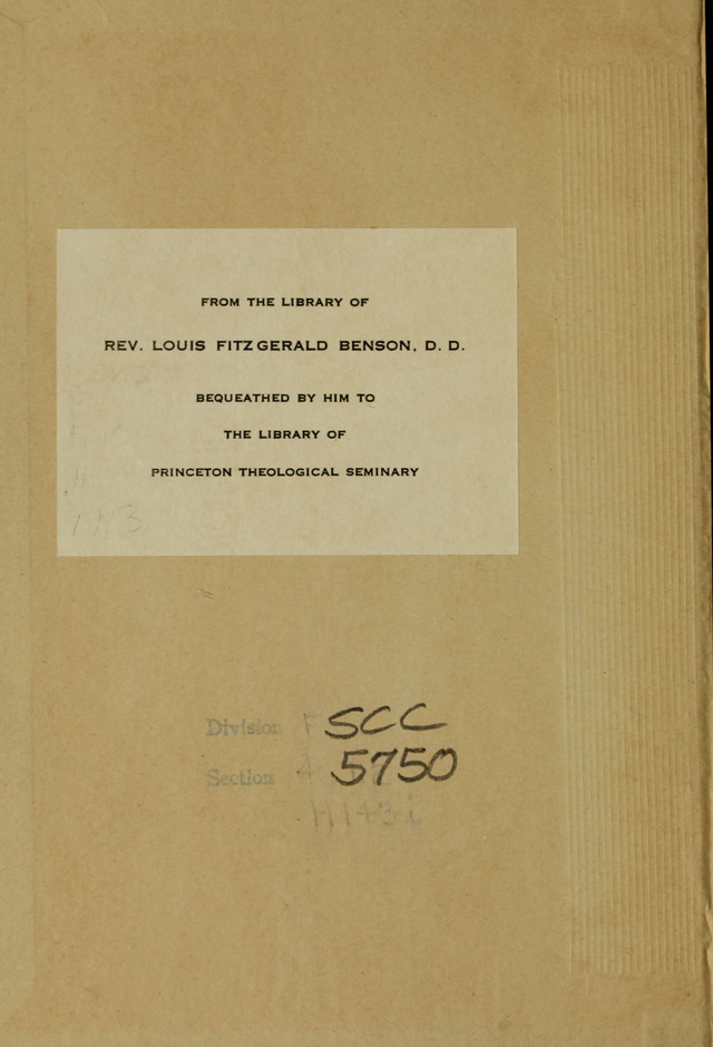 Ideal Sunday School Hymns page i